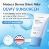 Centellian24 Madeca Derma Shield Vital Dewy Sunscreen, Protector Solar Híbrido,