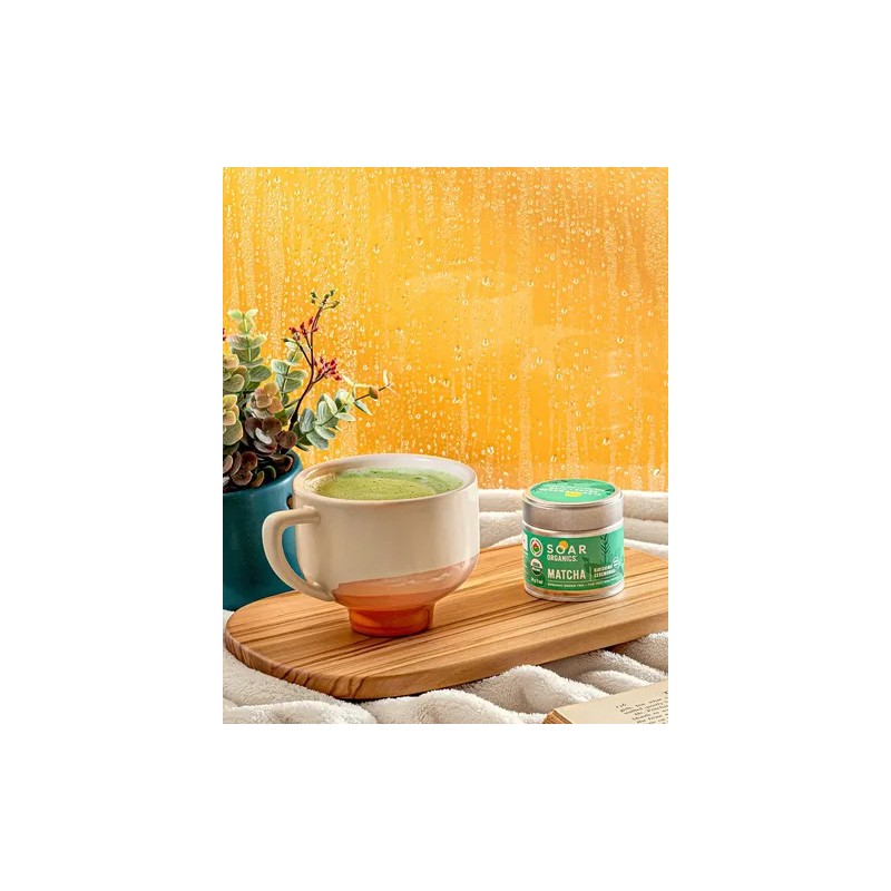 Soar Organics Té Verde Matcha Kirishima Grado Ceremonial 28