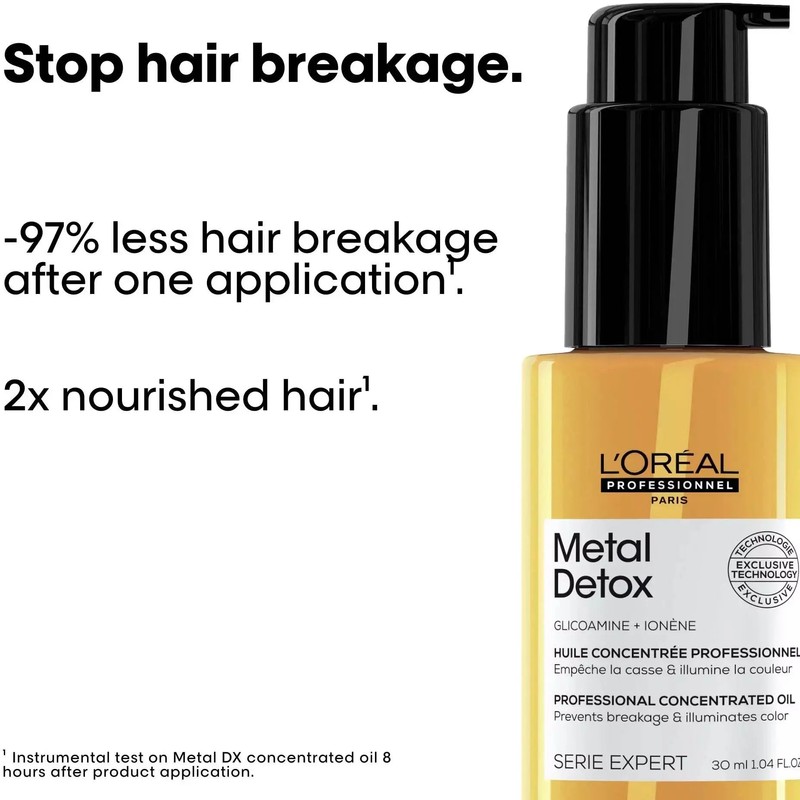 LOreal Professionnel L'Oreal Professionnel Metal Detox Oil 30ml