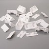 SKIR'CO (20 Pack) White Shelf Brackets 44x20x20mm 90 Degree Furniture