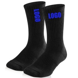 SOX TOWN - Botas de trabajo de rendimiento que absorben la humedad, cojín pesado, de corte bajo, calcetines para hombre, paquete de 10, negro, marrón, (Blackbrown), 13-15