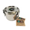 Storage / Curing stainless steel container CVault Large - 12cm