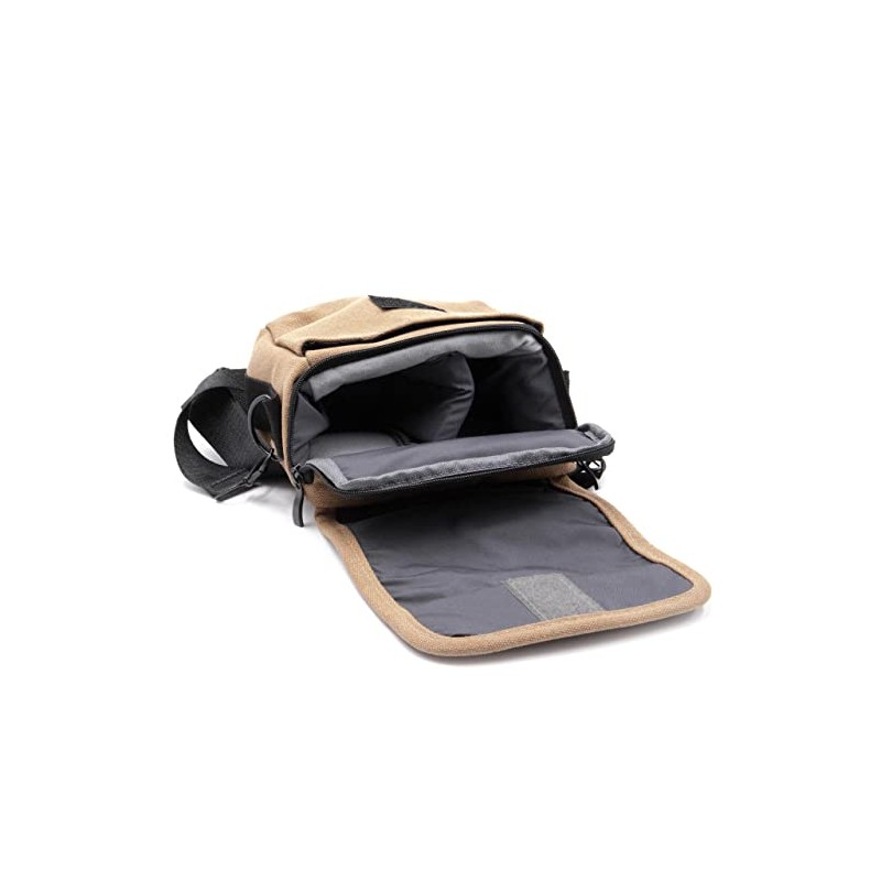 vhbw Camera Case Compatible with Sony Cyber-Shot DSC-H300, DSC-RX100 Canvas