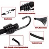 TaoTazon Bungee Cord with Hooks, 30 cm, Expander with Hooks,