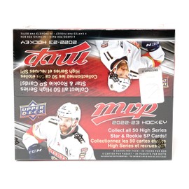 Upper Deck 2022-23 MVP Hockey Card Retail Box (36 Packs of Hockey Cards)