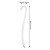 YYANGZ 15PCS Silver Plated Smooth Bookmark, Hook Bookmark, Jewelry Making