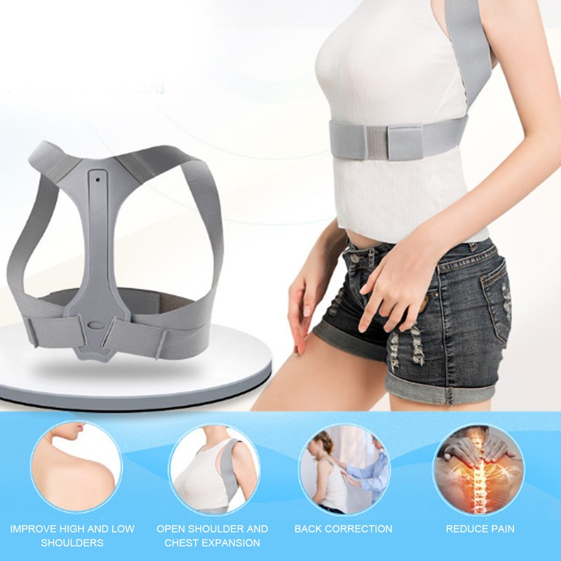 Adult Posture Corrector Brace Back Spine Support Fixing Belt Hunchback