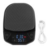 Digital Coffee Scale Rechargeable Clear Display Digital Food Scale with