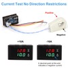 Linkstyle DC 5V-100V & 100A Digital Amp Voltage Meter, Dual