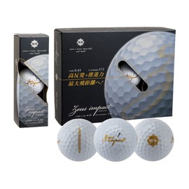 Kasco Zeus Impact 3 Golf Balls, White