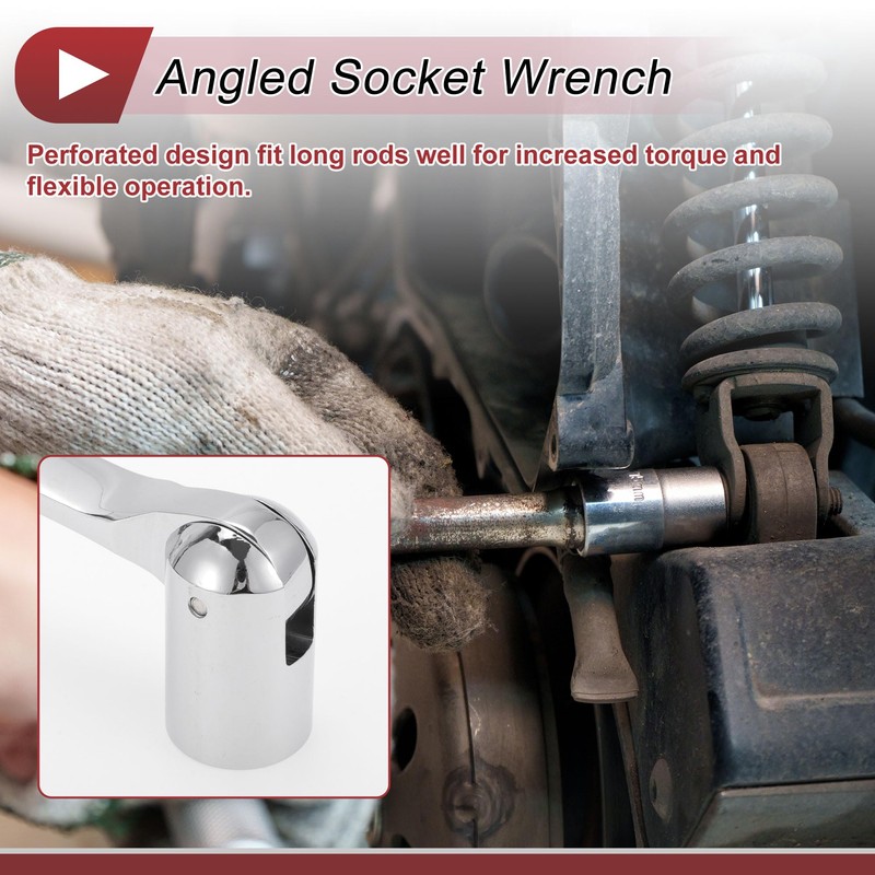 HEROFFIX 1 Pcs Socket Wrench Spanner Socket Remover Chrome Vanadium