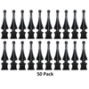 5/8" Black Spire Finial Topper Fence Topper for Wrought Iron