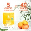 Jungle Powders Organic Mango Powder 5 Ounce Bag, Mango Extract