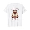 Libraries Are For Everyone Racoon Book Readers Librarian T-Shirt