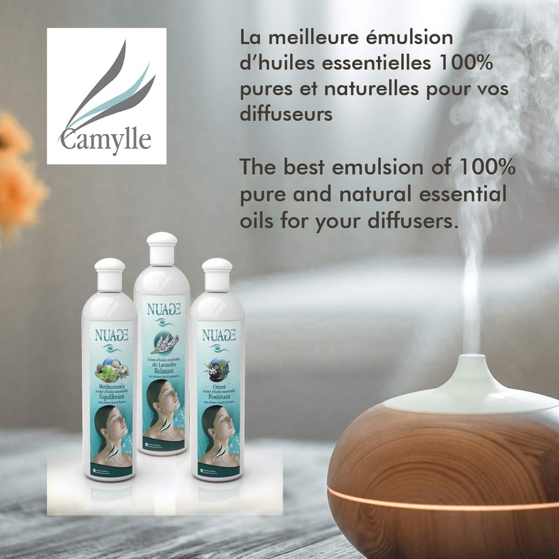 Camylle - Duft für Diffusor Citronella - Ätherischen Ölen Emulsion