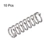 sourcing map Compression Spring,304 Stainless Steel,12mm OD,1.6mm Wire Size,22mm Compressed