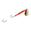 Mack's Lure Double Whammy, Chartreuse FLO Naranja/FLO Chartreuse, Talla 8