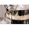 Premier Housewares Champagne Bucket with Mother of Pearl Inlay Design,