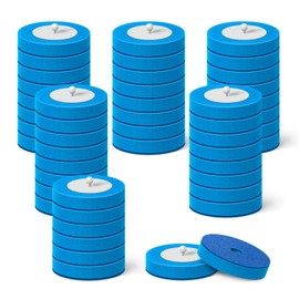 48 cabezales de cepillo para polvo de inodoro desechables, repuesto para inodoro y baño de limpieza (solo para AIR U+Wand)