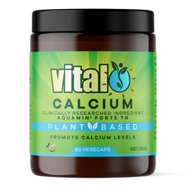 Vital Plant Based Calcium Supplement 60 Vegecaps