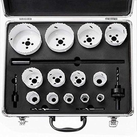 Metal Hole Saw Bits 18 Pc Bi-Metal Hole Saw Set