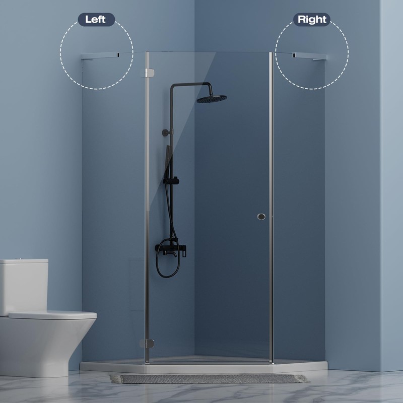 Heavy Duty Fixed Glass Clamp Support Bracket for Frameless Shower