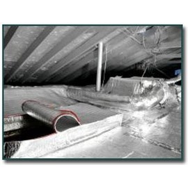 COLL7AWS NASATEK Foam Core Reflective Insulation Garage Door White Foil 21Inch x 9ft Roll