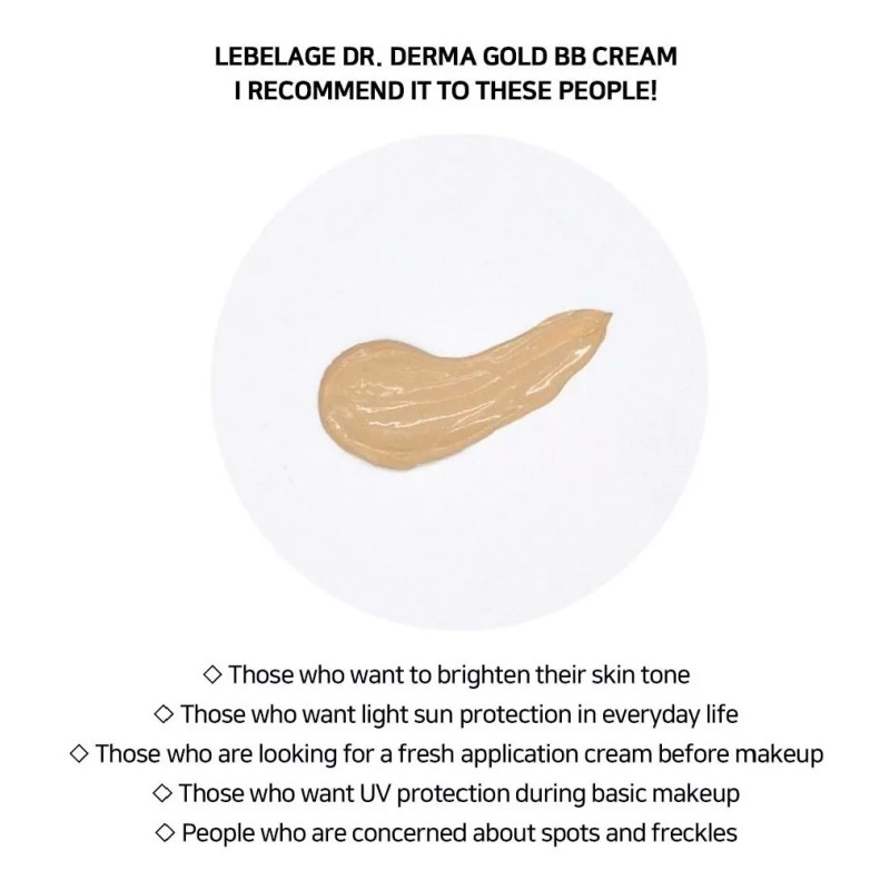 Bidameun Base De Maquillaje Coreana / Bb Cream Derma Oro_