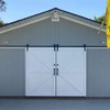 YourGift 4 Inches Barn Door Latch Solid Thicken Stainless Steel