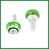 Motoforti 4pcs 6mm Metal Motorcycle License Plate Frame Bolt Screw