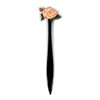 LX Hand Painted Purple Rose Flower Letter Opener