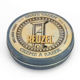 Reuzel crema para afeitar - Reduce cortes y raspones - Fórmula de alta concentración, rica y suave- Para una afeitada más cómoda y al ras - Reduce ras