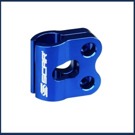 SCAR Brake Line Holder Compatible with Yamaha YZ YZF 65 85 125 250 450 125X 250X 250FX 450FX 09-23 Honda CR CRF CRFX 04-23 FANTIC XX XXF XE XEF 21-23 Blue