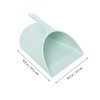 DOITOOL Household Dustpan Plastic Handheld Kitchen Trash Can Hanging Trash