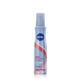 NIVEA Pack of 3 Foam Strengthening Agents, Extra Strong, 3 x 150 ml Tubs, Colour Protection