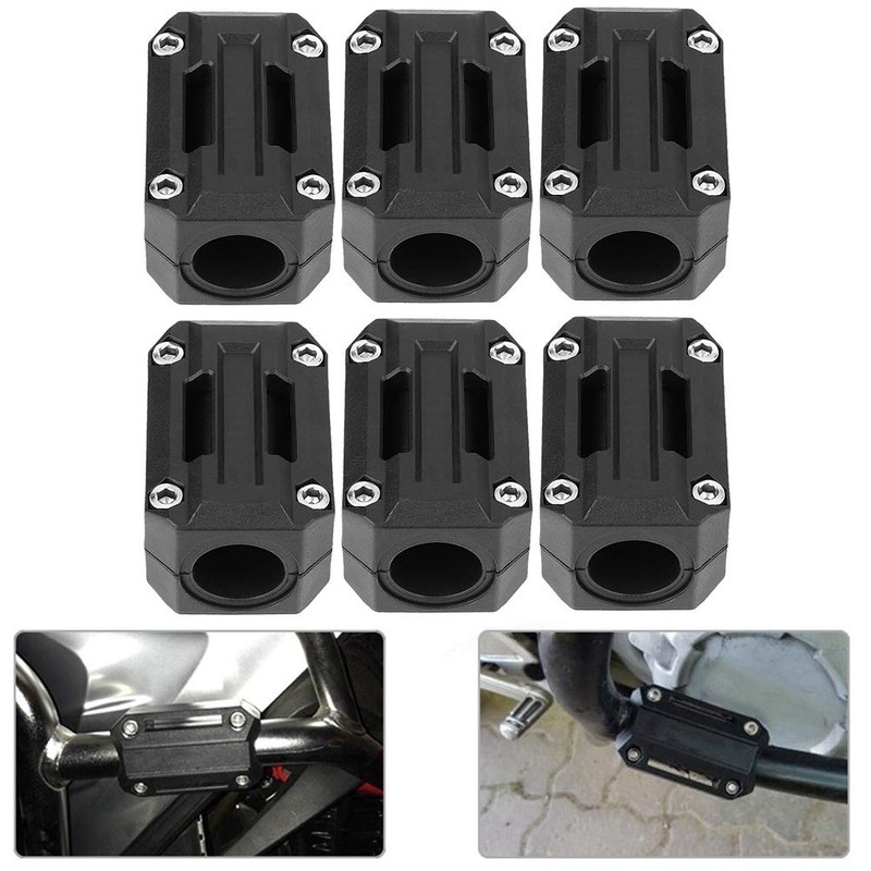 for Crash bar Sliders Senyar Engine Bumper Block, 3 Pair