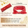 STGDAK 6 Pack Bow Headbands Paisley Prints Boho Bandana Headband