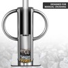 zmtfqymx Upgraded Rock Crusher, Multipurpose Stone Crusher, Stainless Steel Material