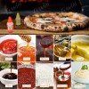 Feawiai 4pcs Frascos Catsup Moztaza Mini Lunch Oficina Viajes 25ml
