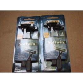 BIC 2 LOT OF BIC SOFTWIN 2 SHAVERS PER PACK FREE SHIPPING QUANTITY DISCOUNT