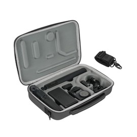 FSIDIWT Action 6 - Funda de transporte de piel sintética para DJI Osmo Action 6 Adventure Combo Accesorios (negro)