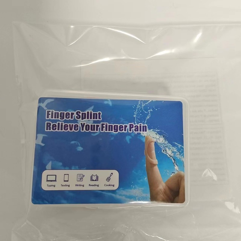 GHORTHOUD 5 Pcs Finger Splints - Finger Splint Kit for