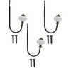 Fuxxer® Antique Coat Hooks Towel Hooks Ceramic & Brass Design