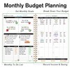 Budget Planner - Monthly Budget Book 2024 with Expense &
