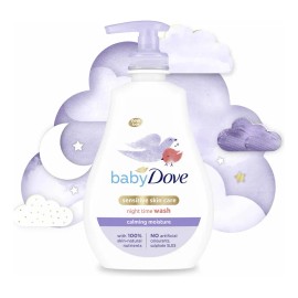 Baby Dove Loción Calmante Hidratante De Noche 400ml