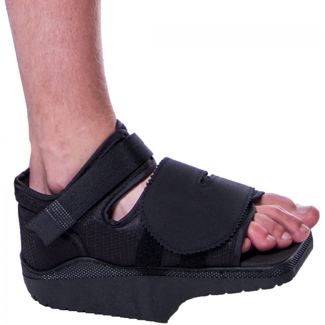 Orthowedge Forefoot Off-Loading Healing Shoe - Non-Weight Bearing Medical Boot for Diabetic Foot Ulcer Protection, Metatarsalgia Pain and Post Bunion, Mallet or Hammer Toe Surgery (XL)