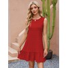 Naggoo Beach Dress for Women Sleeveless Short Dress Summer Outfits