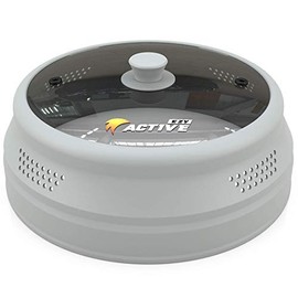 Microwave Splatter Cover, Microwave Cover | Microwave Cover For Food Silicone with Glass, Microwave Food Cover-Plate Cover, Anti-Splatter Lid with 98 Steam Vents,6â7â8â9-10 inch Plates & Bowls, Grayy