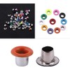 caak Double-sided Grommets, Grommets, Approximately 200 Pieces Set, Bottom Stud