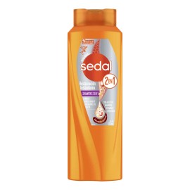 SEDAL Shampoo Restauracin Instantnea 2 en 1, ideal para reparar y dar fuerza al cabello daado, dejndolo supersuave y agradable al tacto 620 ml        